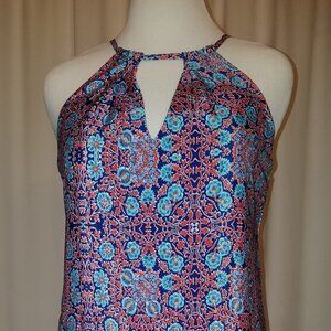 Beige By ECI Blue & Red Dress